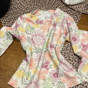 Carter's Pastel Floral Long Sleeve Top